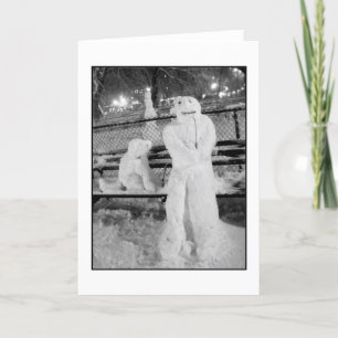 'Winter Friends' Holiday Card - Blank