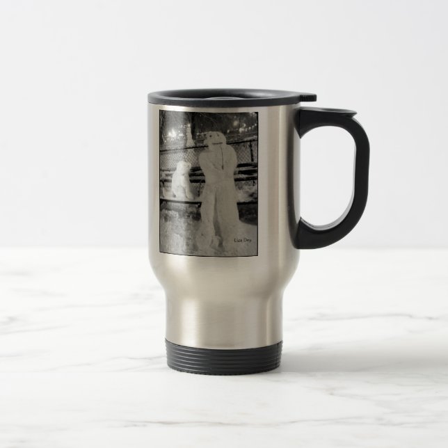 'Winter Friends' Travel Mug (Right)