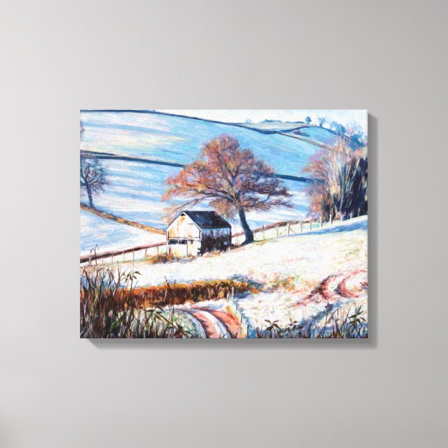 Winter Frost 2009 Canvas Print (Front)