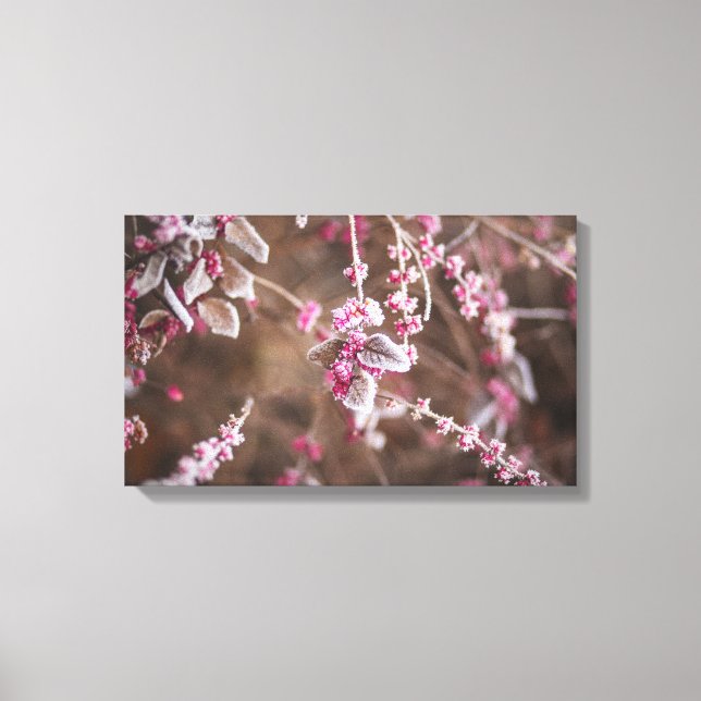 Winter Frost canvas print (Front)