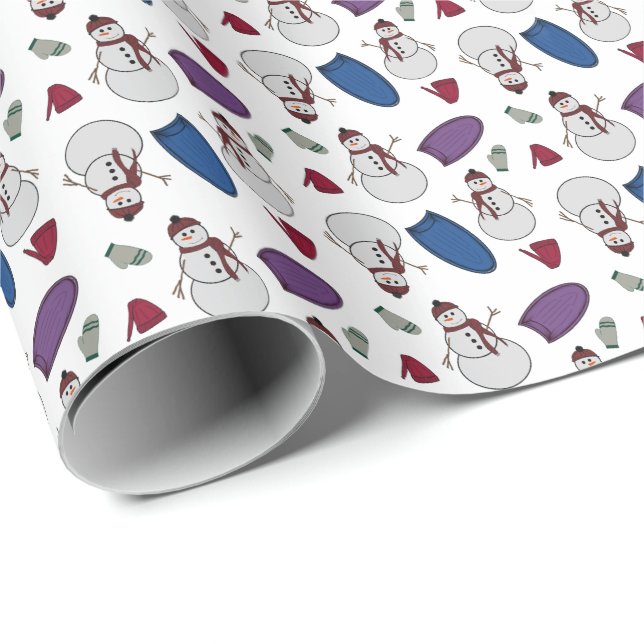 Winter Fun Wrapping Paper (Roll Corner)