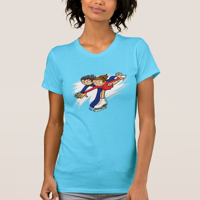Winter Games - Figure Skating (Pair) T-shirt (Front)