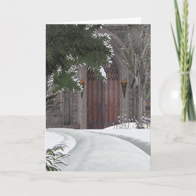 Winter Garden Card (Front)