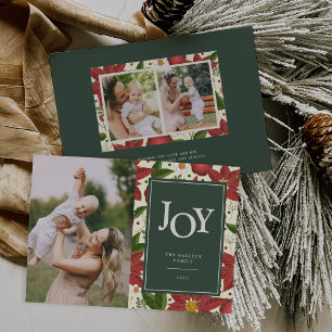 Winter Garden   Christmas Photo Card