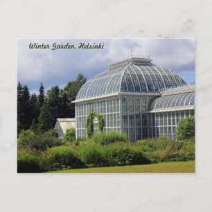 Winter Garden, Helsinki Postcard