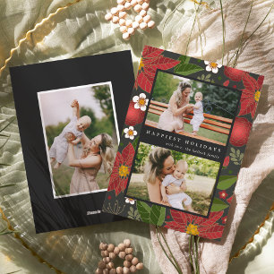 Winter Garden   Holiday Photo Card
