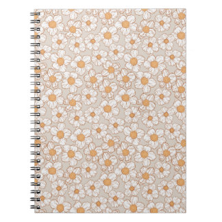 Winter Garden in Beige Notebook