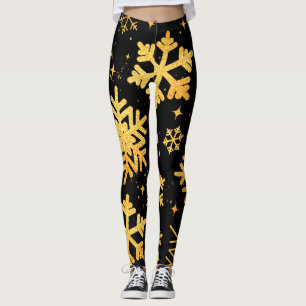 Winter Garnet Glow Luxe Leggings