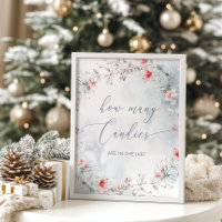 Winter gender neutral Guess how many candies