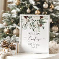 Winter gender neutral Guess how many candies