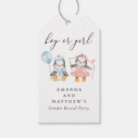 Winter Gender Reveal | Cosy Penguins Baby Shower