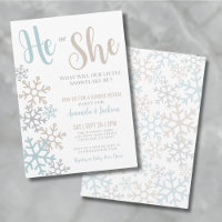 Winter Gender Reveal