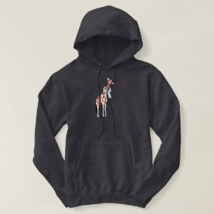 Winter giraffe hoodie