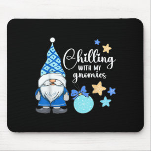 Winter Gnome, Nordic, Christmas Gnome  Mouse Pad