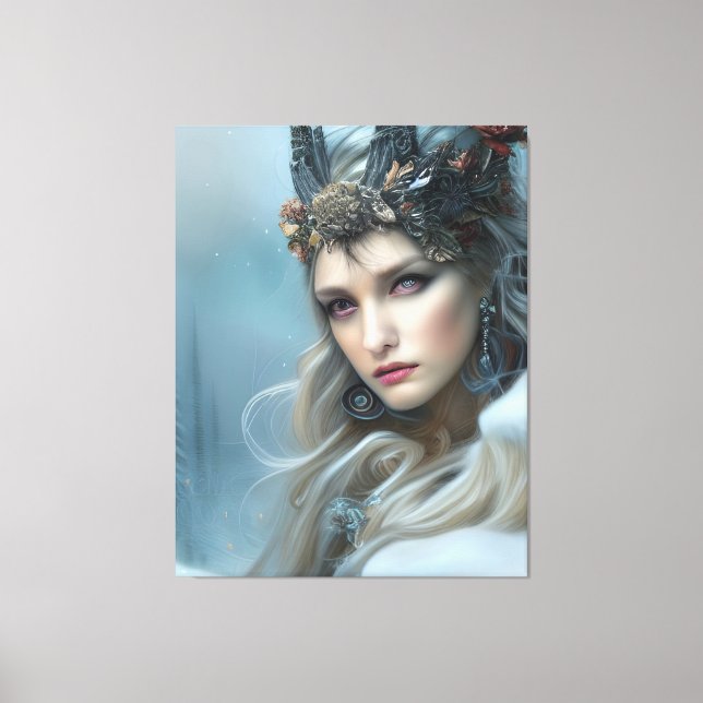 Winter Goddess   Canvas Print (Front)