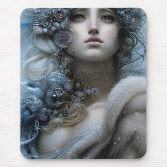 Winter Goddess Mouse Pad (Front)