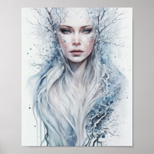 Winter Goddess Poster