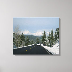 Winter Grand Teton National Park Canvas Print
