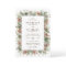 Winter Greenery Holiday Wedding Invitation