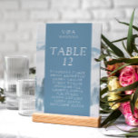 Winter Grey Mountains Wedding Table Number<br><div class="desc">Winter Grey Mountains Wedding Table Number. Matching items available.</div>