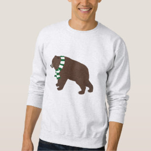 Winter Grizzly Bear Long Sleeve Tshirt