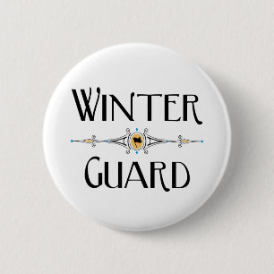 Winter Guard Decorative Line 6 Cm Round Badge