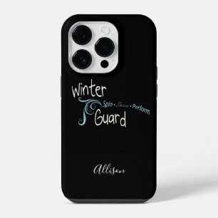 Winter Guard Spin Dance Perform iPhone 14 Pro Case