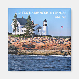 Winter Harbour Lighthouse, Maine Magnet