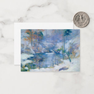 Winter Harmony, 1890-1900 by John Henry Twachtman Card