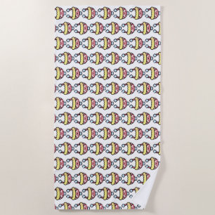winter hat beach towel