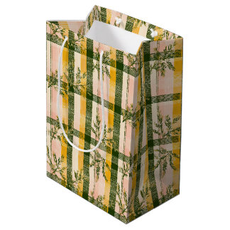 Winter Heritage Tartan | Garland & Plaid Medium Gift Bag