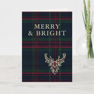 Winter Heritage Tartan | Lodge Merry & Bright Holiday Card