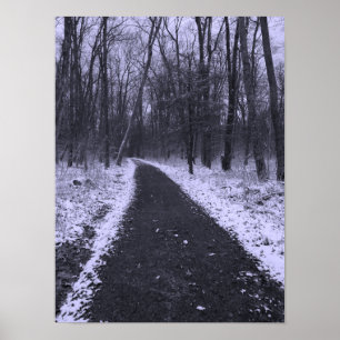Winter Hike Poster