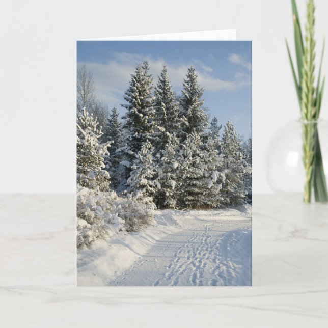 Winter Holiday Card (Front)