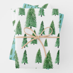 Winter Holiday Country Beauty Wrapping Paper Sheet