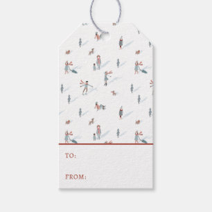 Winter Holiday Gift Tag