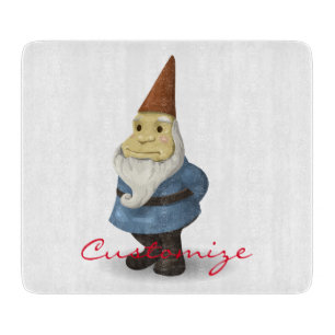 Winter Holiday Gnome Thunder_Cove Cutting Board