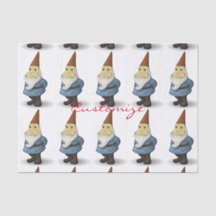 Winter Holiday Gnome Thunder_Cove Tissue Paper