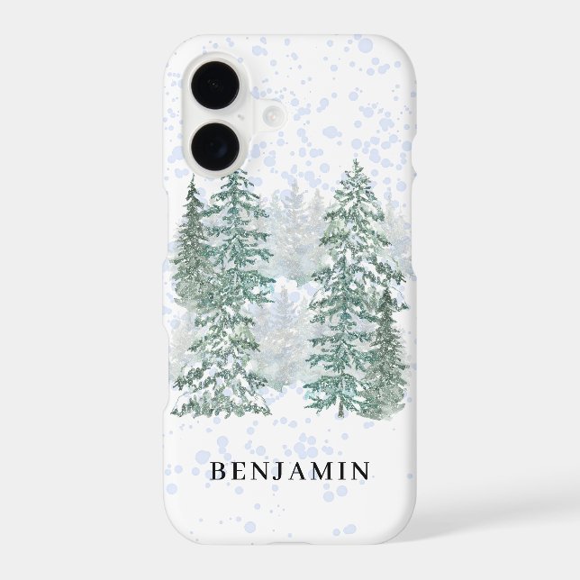 Winter Holiday iPhone Case (Back)