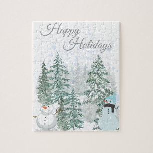 Winter Holiday Jigsaw Puzzle