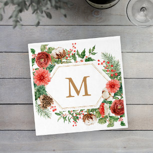 Winter Holiday Napkin