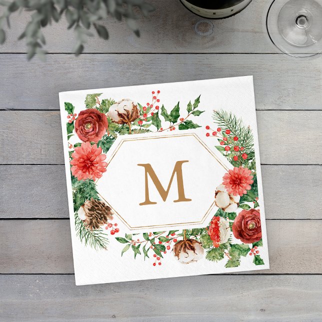 Winter Holiday Napkin (Winter Holiday Napkins
)