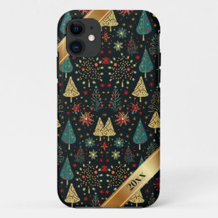 Winter Holiday Pattern iPad Case