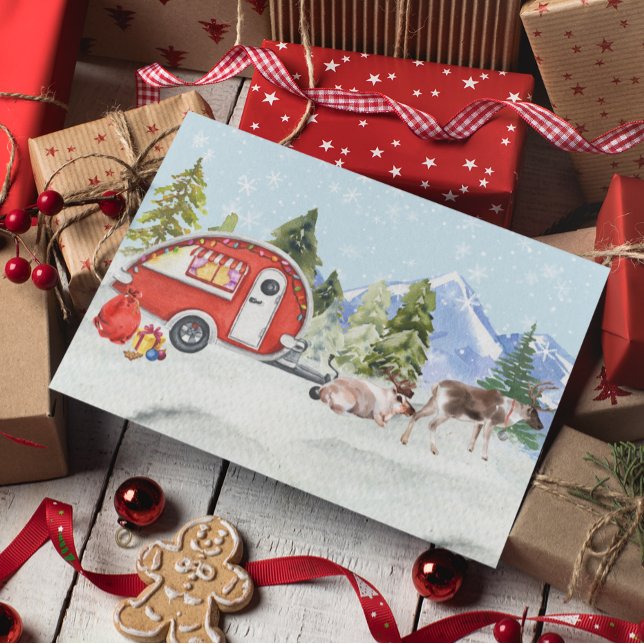 Winter Holiday RV Camper Reindeer Christmas  (Creator Uploaded)