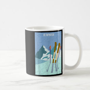 Winter Holiday Ski Christmas X-mas Skiing Skier _1 Coffee Mug
