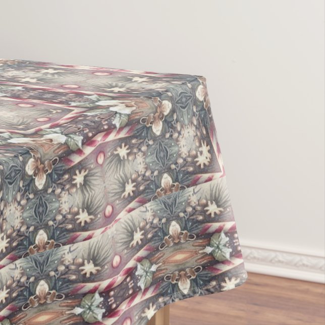 Winter Holiday Tablecloth (In Situ)