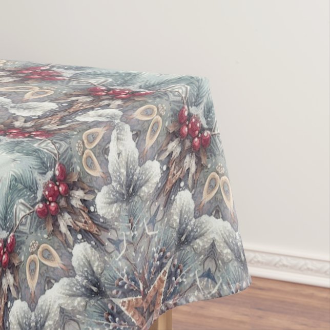 Winter Holiday Tablecloth (In Situ)