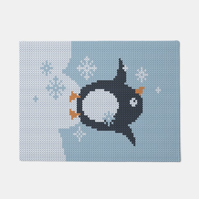 Winter Holidays Doormat (Front)