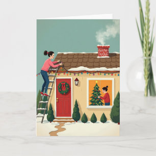 Winter Home Christmas Card