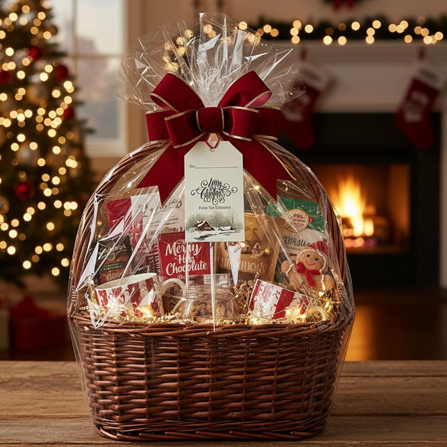 Winter home personalised Christmas Gift Tags (Creator Uploaded)